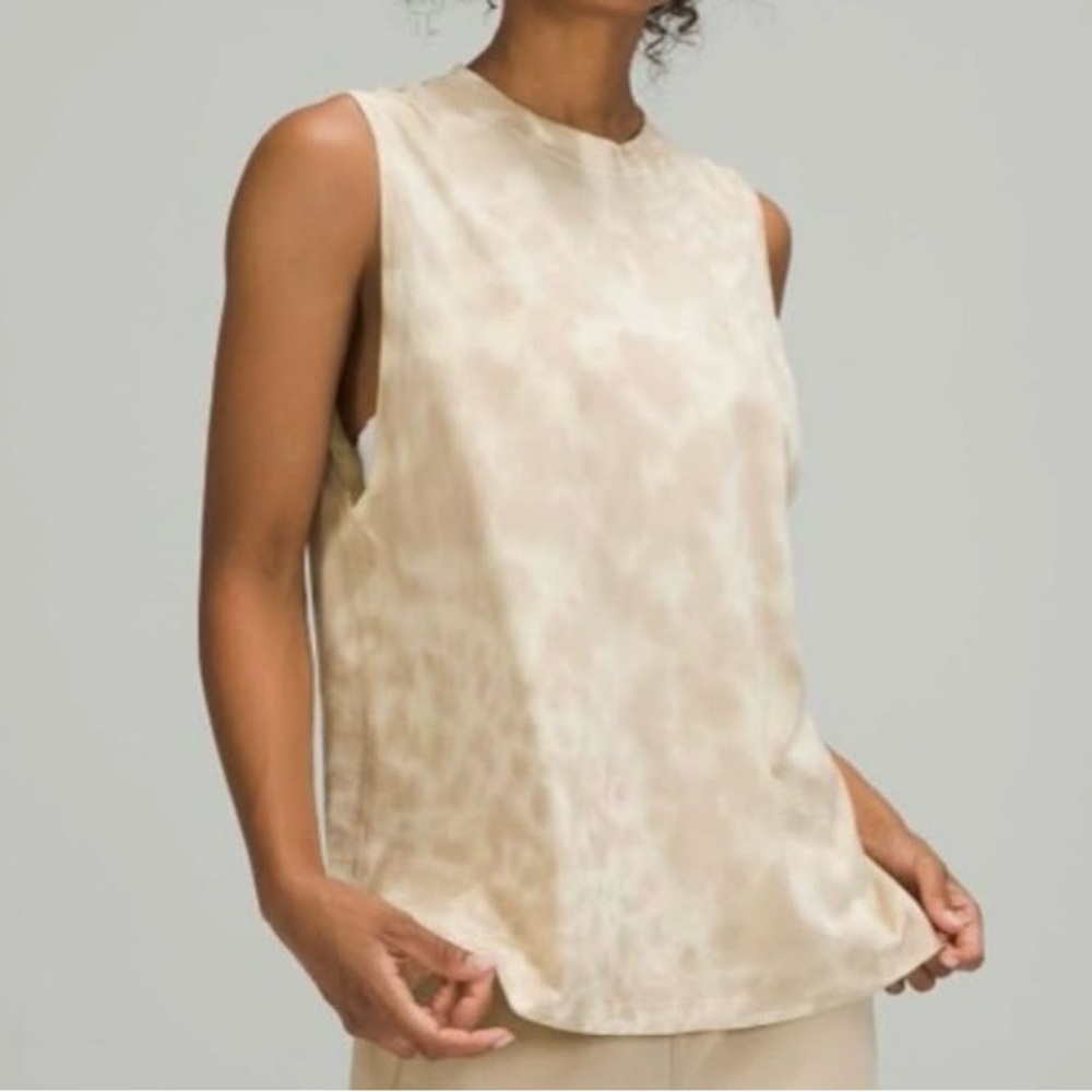 Lululemon All Yours Tank Top Marmoleado Tie Dye